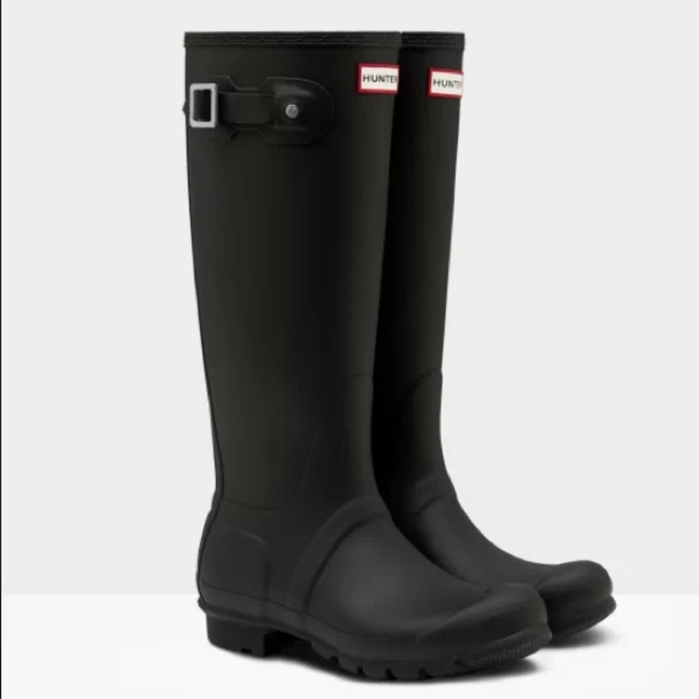 Hunter Women's Original Tall Rain Boots: Black